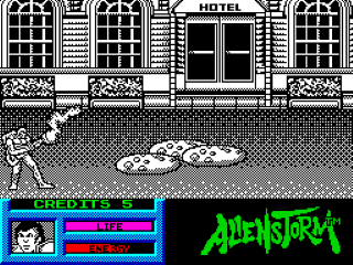 Alien screenshot 4 for ZX Spectrum
